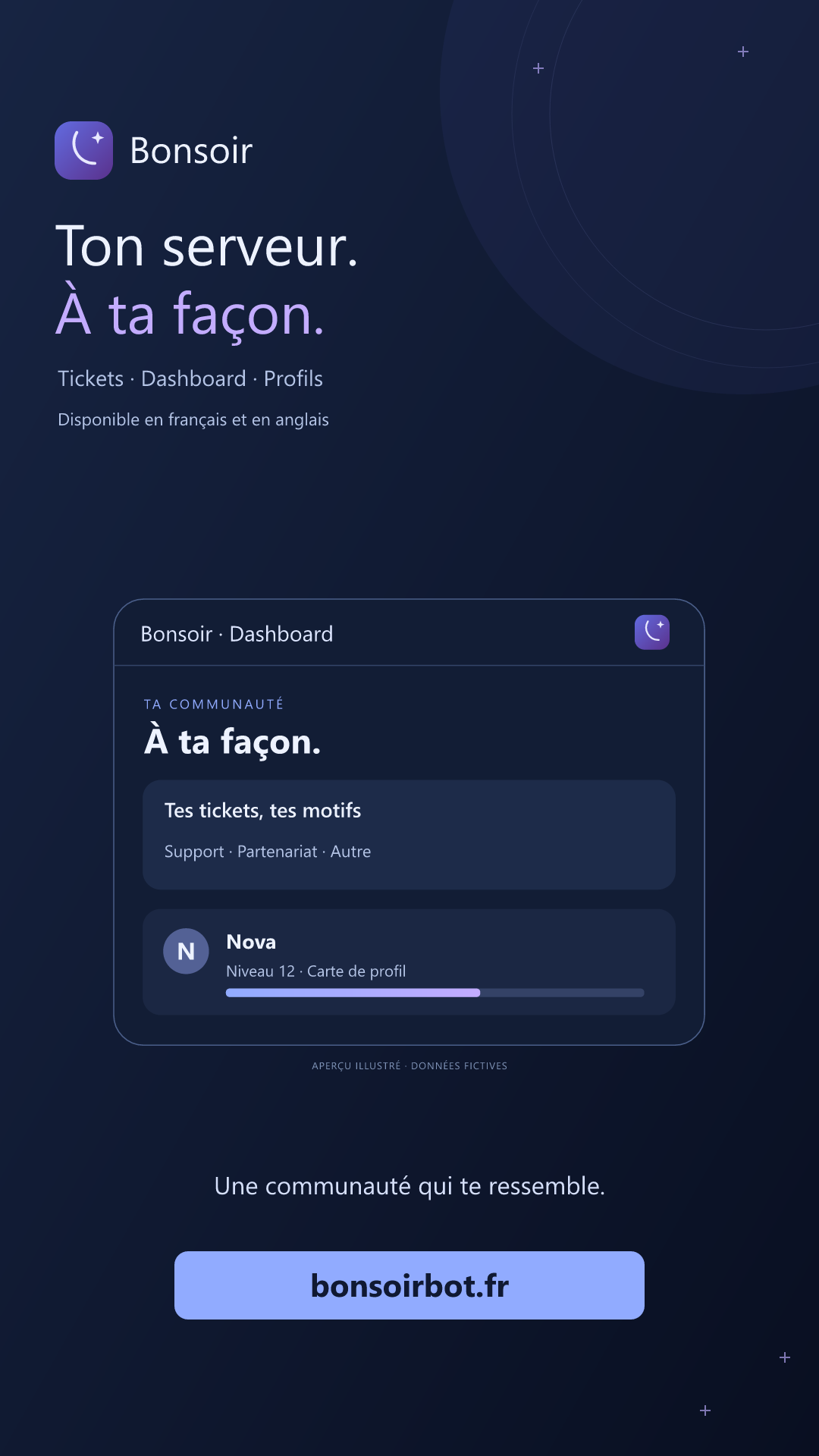 Visuel vertical Bonsoir